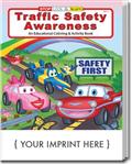 SC0269 Traffic Safety Awareness Coloring and Activity Book With Custom Imprint